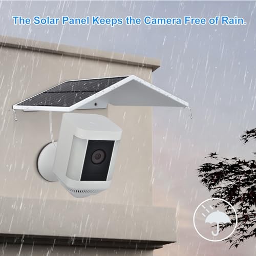 Solar Panel for Ring Camera Spotlight Cam Plus/Pro(Battery) & Stick Up Cam/Pro