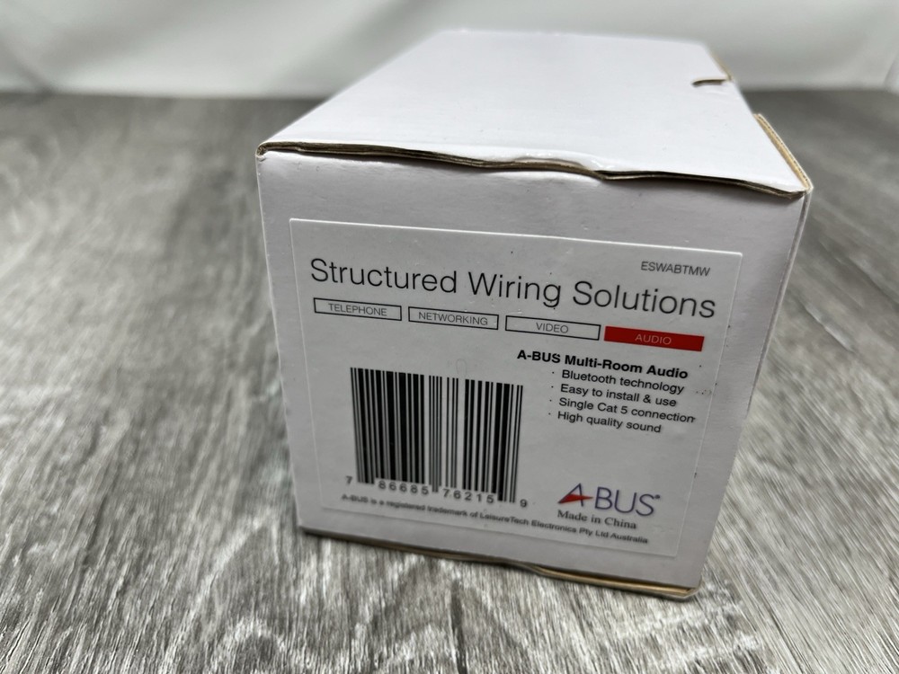 Eaton Structured Wiring Solutions Bluetooth Local Input Module White ESWABTMW