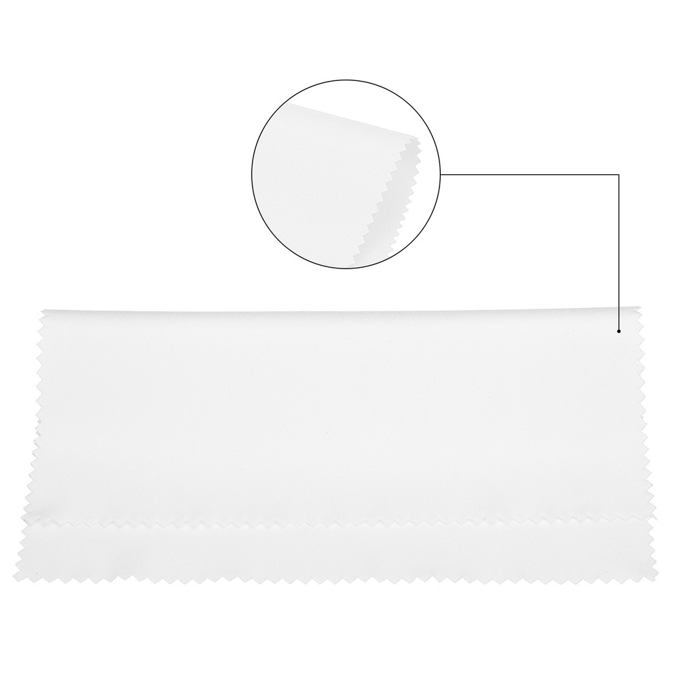 6"x6" Microfiber Cleaning Cloth Soft Camera Len White , 20Pcs