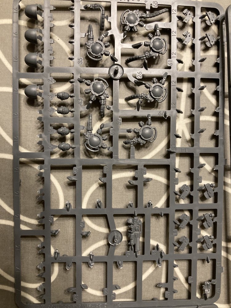 Warhammer 40k Space Marine Hellblasters - Spare Bits Left On Sprues