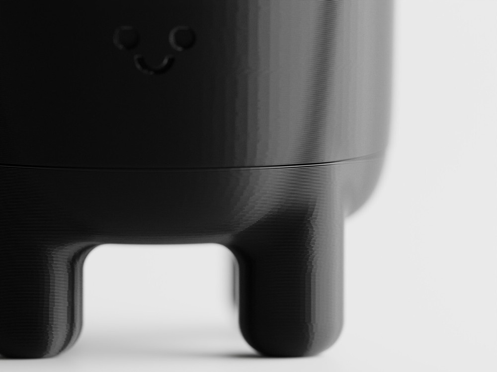 Smooth Planter Melo ---------Black