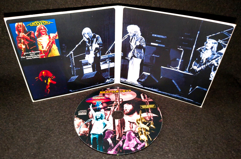 Boston Seattle 1977 Gate Fold CD Package NEW