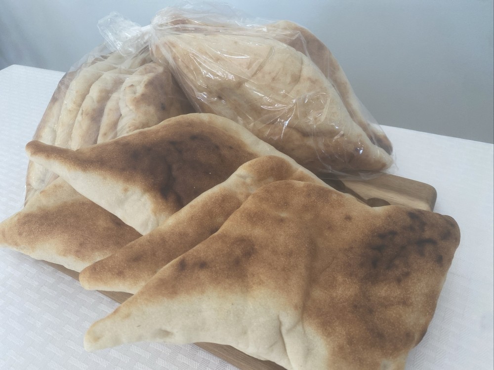 Middle Eastern Iraqi Samoon - All Natural Handmade Bread 5 Count x 2 Pack=10 pcs