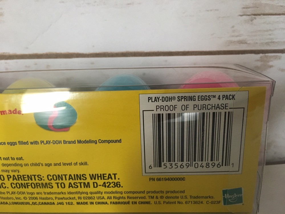 Play-Doh Spring Eggs Easter Eggs 4 pack FREE SHIPPING