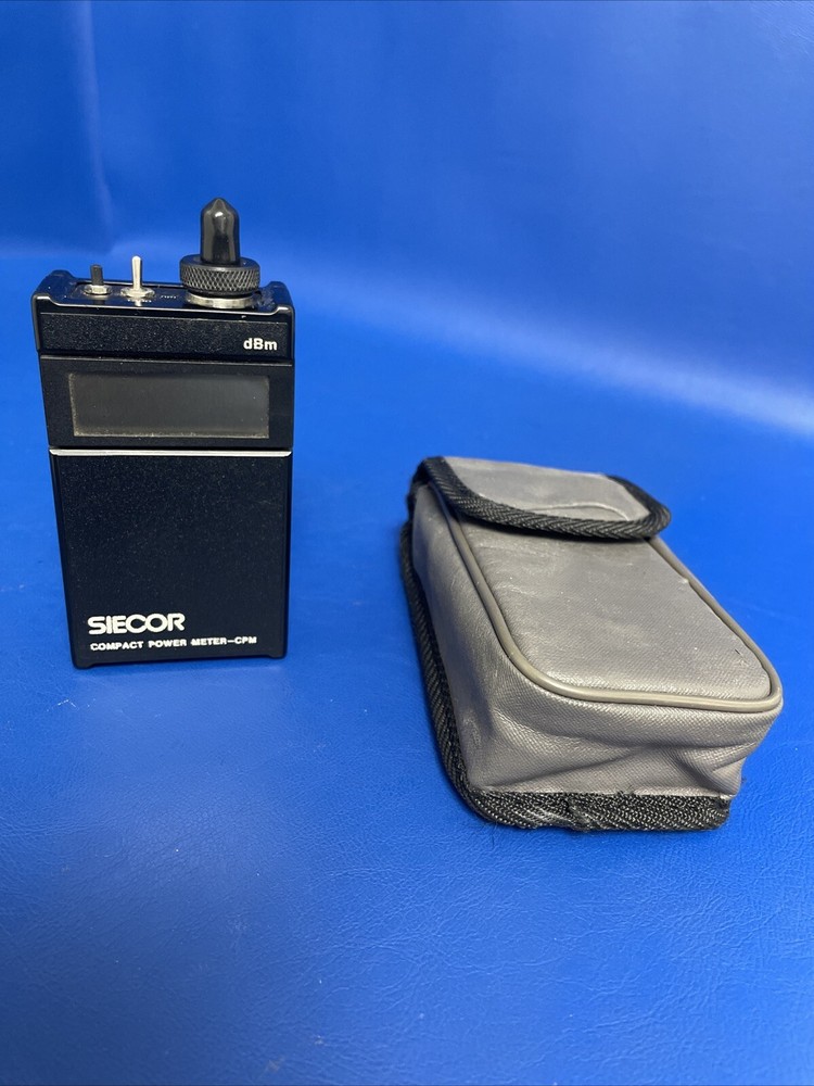 GENUINE SIECOR CPM Compact Optical Power Meter TE-010 / CLEAN