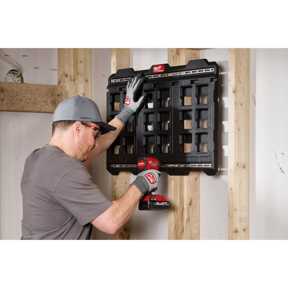 Milwaukee 48-22-8497 PACKOUT Large Wall Plate w/ Metal Mounting Tracks