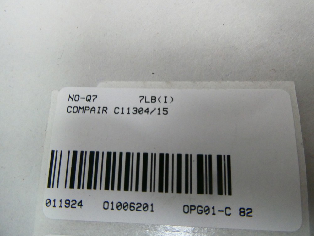 Compair C11304/15 Suction Valve