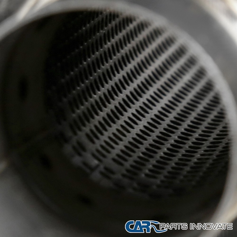 Dual Slant Burn Tip DTM Style Weld On Exhaust Muffler BMW E36 E46 E90 E39 E60