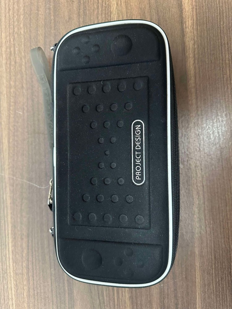 Project Design Black Soft Shell Nylon Case For Switch Very Good 6E