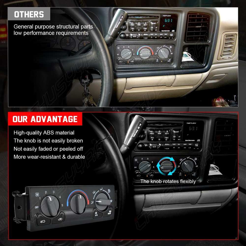 Heater A/C AC Climate Control Module For 2002 CHEVROLET AVALANCHE 1500