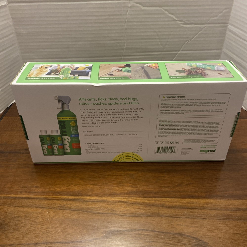 BugMD Essential Pest Control Starter Assembly for Ants, Ticks, Fleas