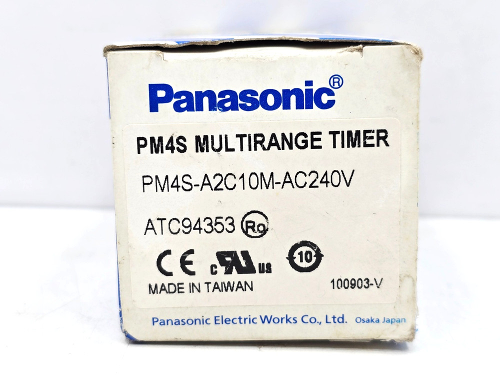 PM4S PANASONIC MULTI RANGE TIMER ATC94353 ( PM4S-A2C10M-AC240V )