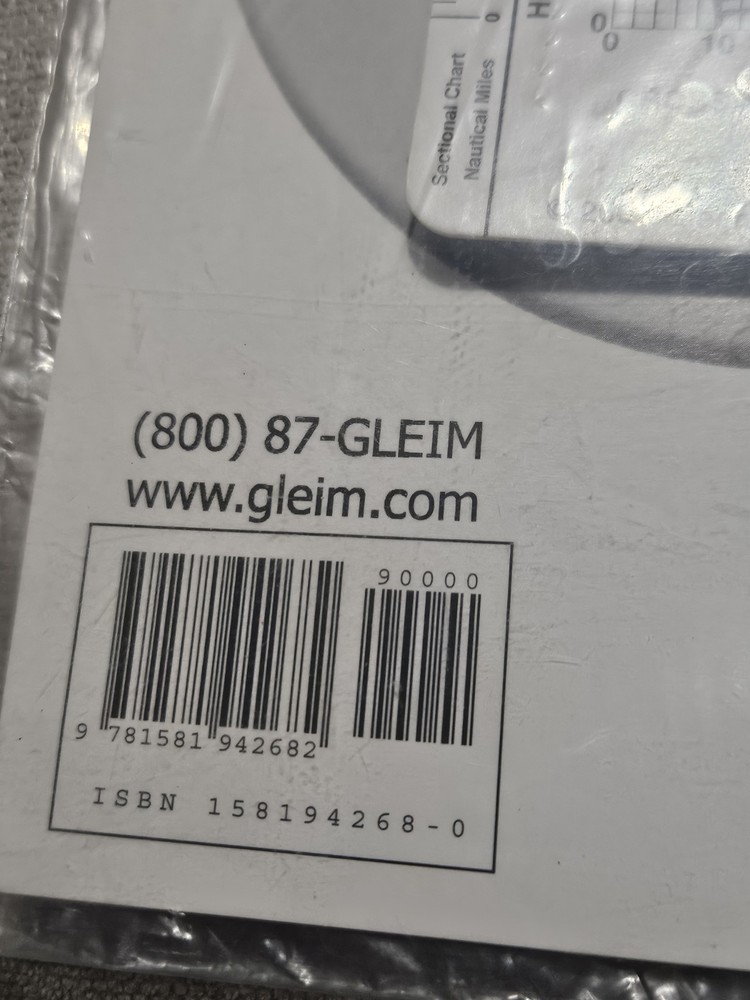 Gleim E6B Flight Computer & Navigational Plotter Set FAA Pilot Aviation