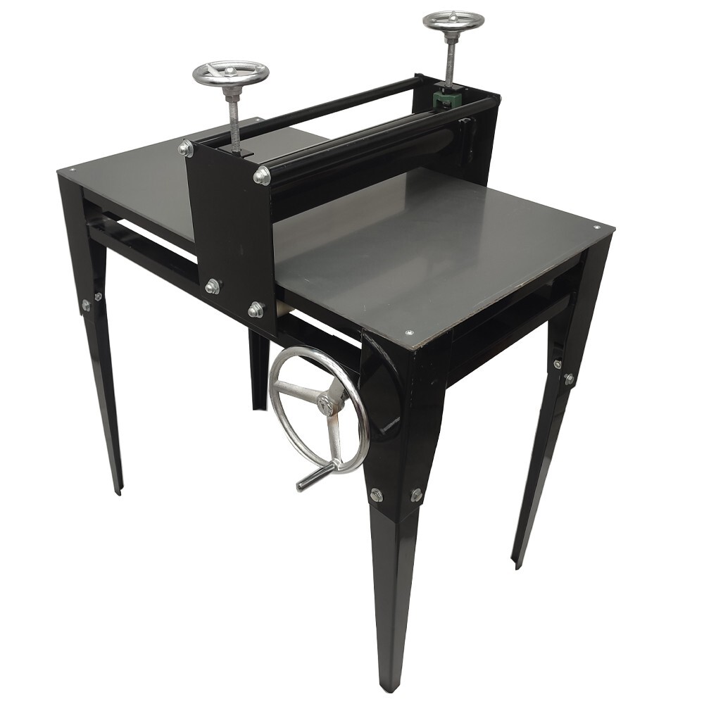 Black Tabletop Adjustable Ceramic Clay Plate Machine Slab Roller for Clay