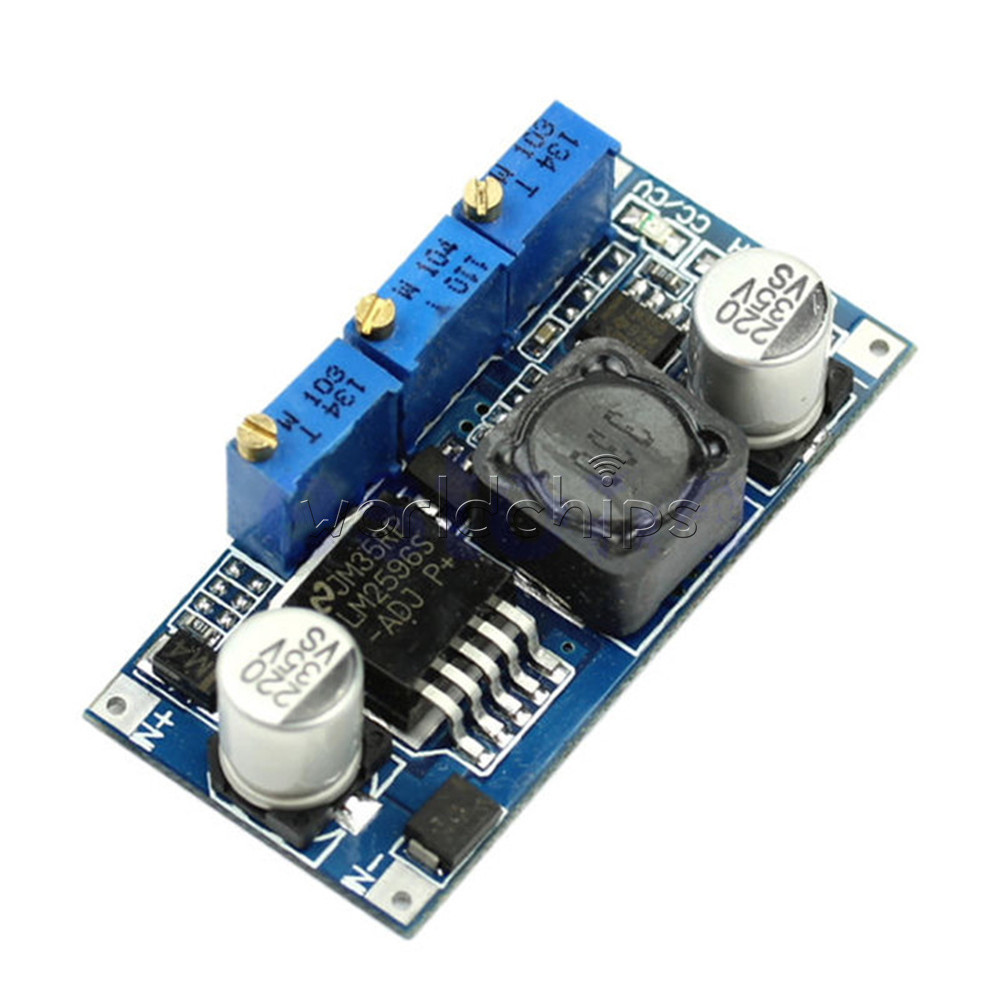 2/5/10PCS LM2596 DC-DC CC/CV Power Supply Module Converter Step down LED driver