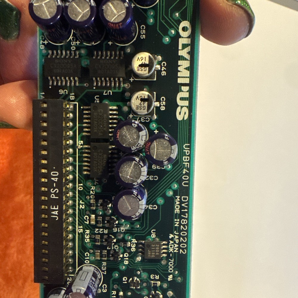OLYMPUS DV18270102 System Board (PCB)Endoscopy Processor Piezas P/N 701830(D568)