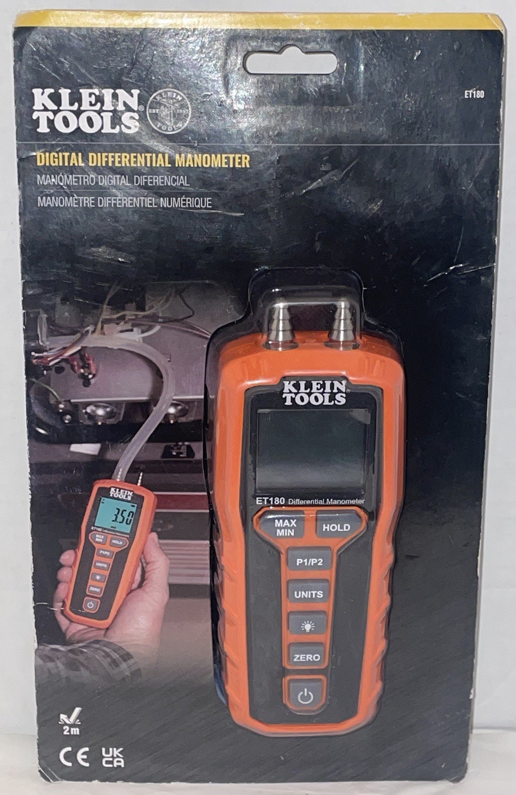 Klein Tools ET180 Digital Differential Manometer