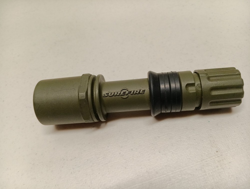 SureFire G2Z CombatLight Tan Incandescent Flashlight 5.1" Tactical Used