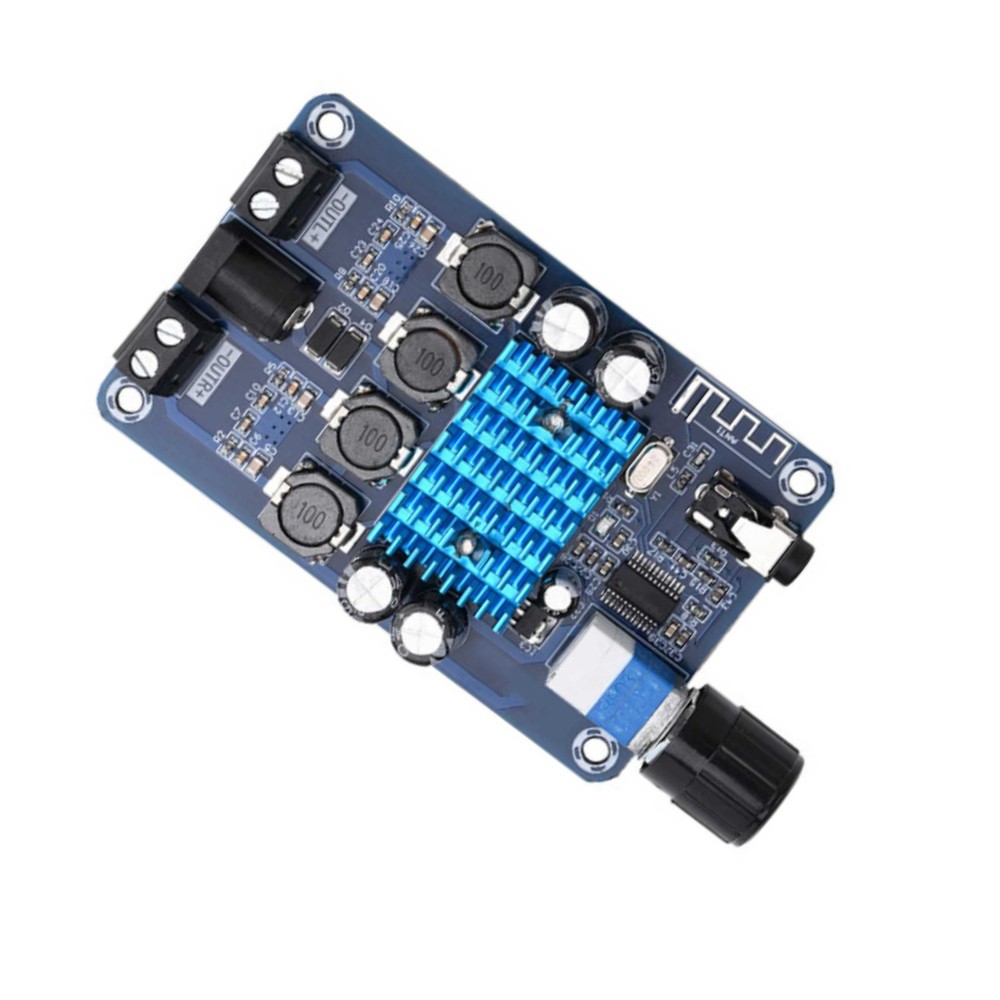 80mm Digital Power Amplifier Board Class D Bluetooth 50W*2 Audio