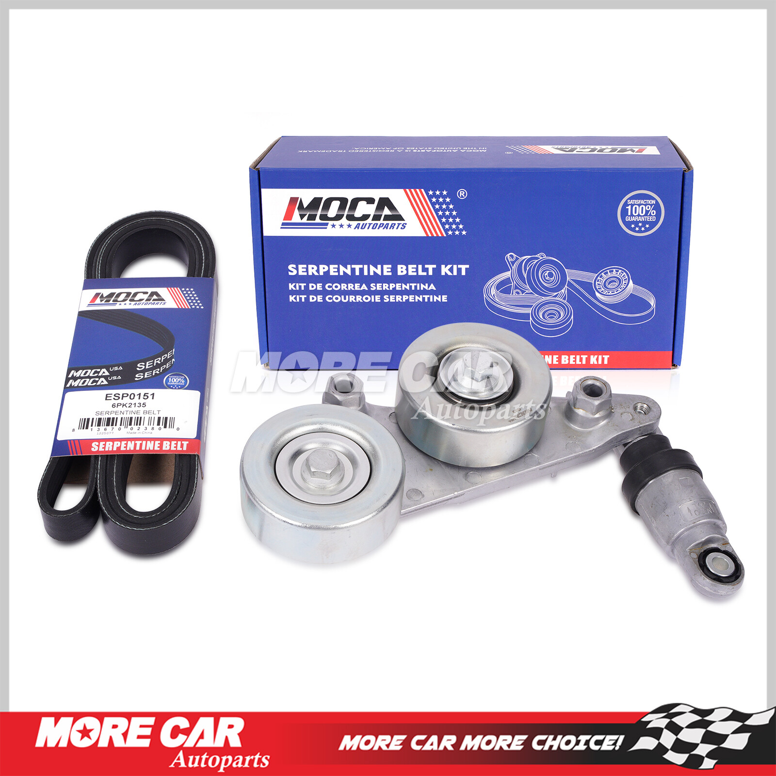 Serpentine Belt Tensioner Assembly for Honda 06-11 Pilot 05-10 Odyssey Accord V6