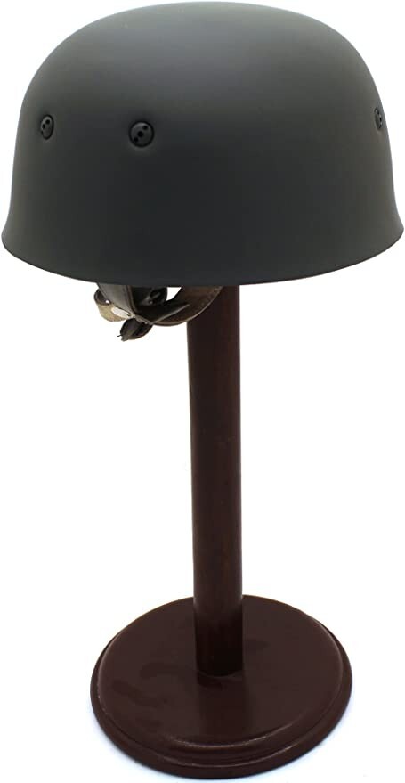 WWII German Fallscirmjager Paratrooper Helmet with Leather Liner