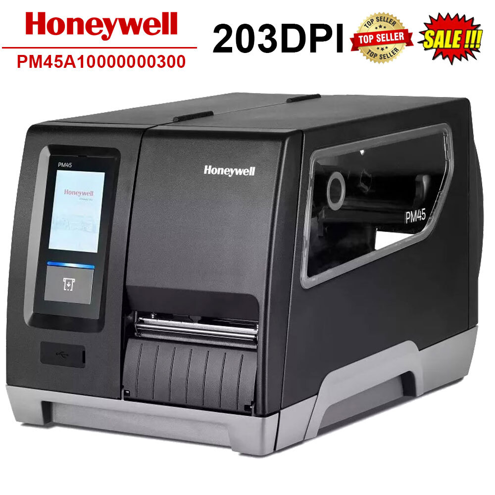 Honeywell PM45A 300dpi Thermal Transfer Barcode Label Printer PM45A10000000300