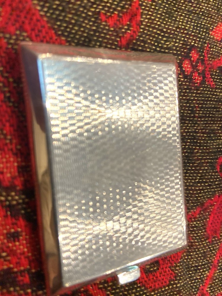 Cartier Sterling Silver Pillbox. Box