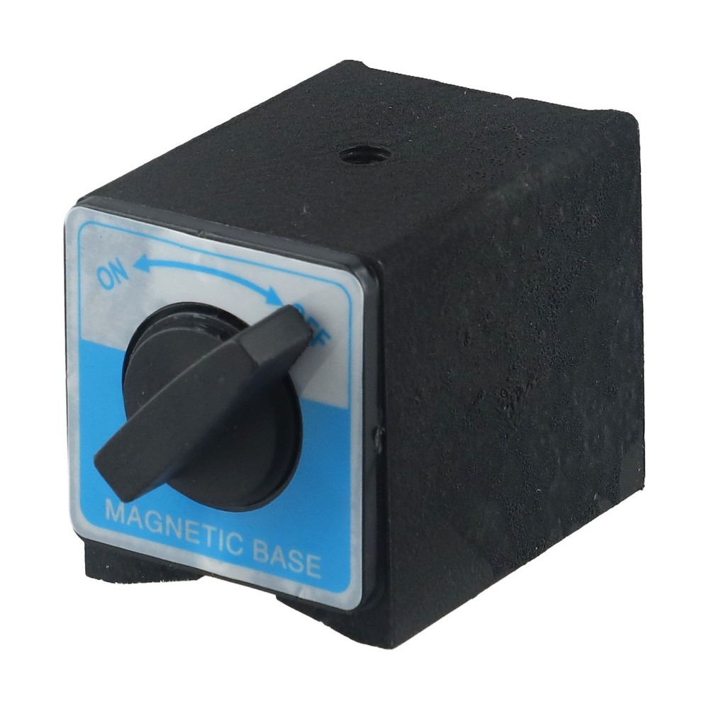 Magnetic Base with Strong Magnet M8 x 1 25 Threaded Holes Compact & Precise