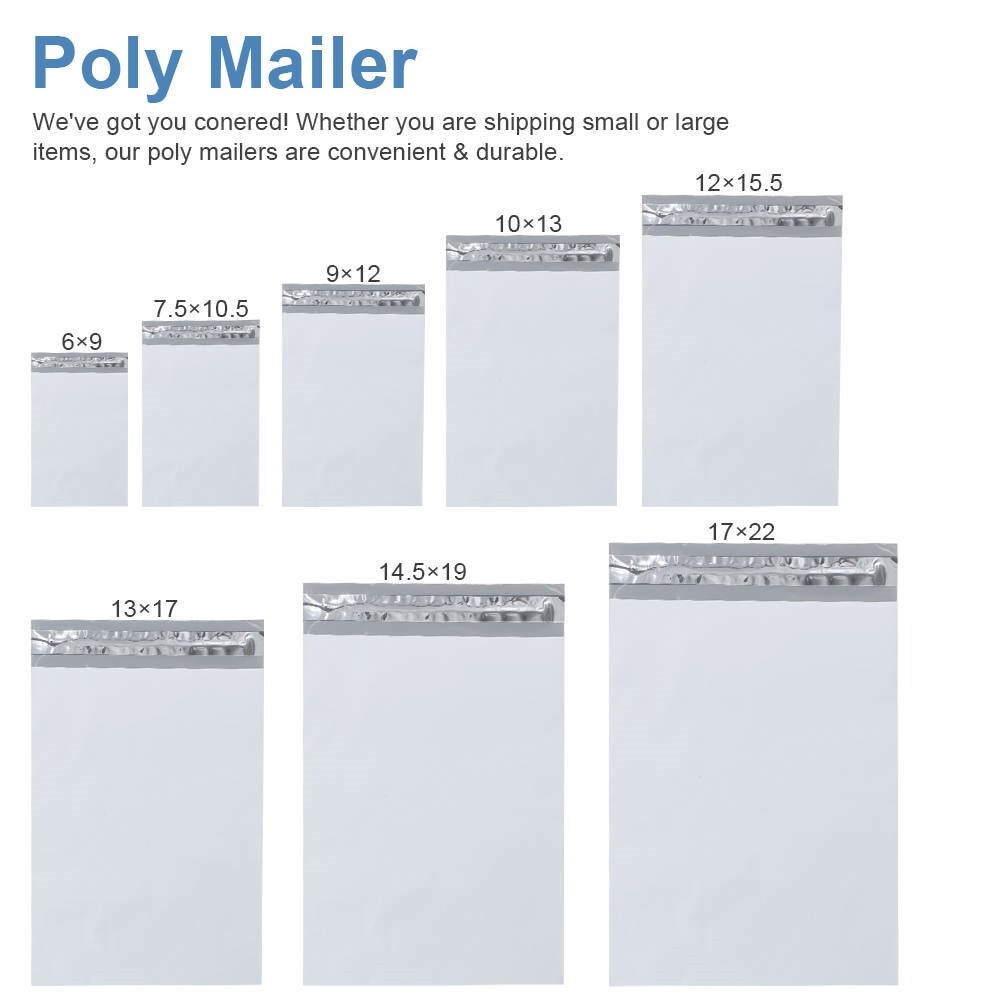 Poly Mailers Shipping Bags Envelopes Packaging Premium Bag 2 MIL