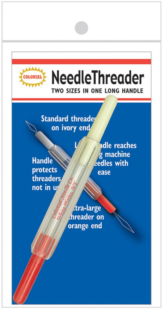 Colonial Needle CNT1 2-In-1 Needle Threader-