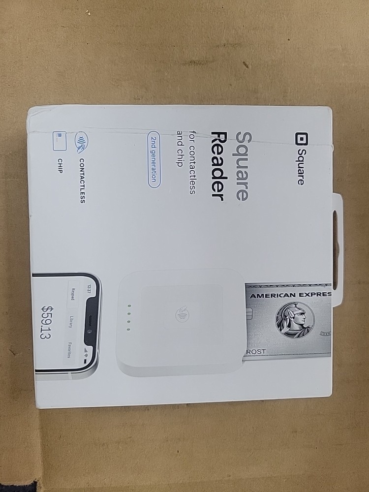 Square Computer Reader Contactless And Chip Reader 2nd Generation