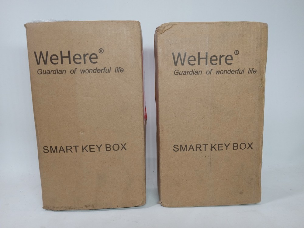 X2 WehereKey Lock Box Wall Mount, OTP/Fixed Password, APP Bluetooth/Wi-Fi