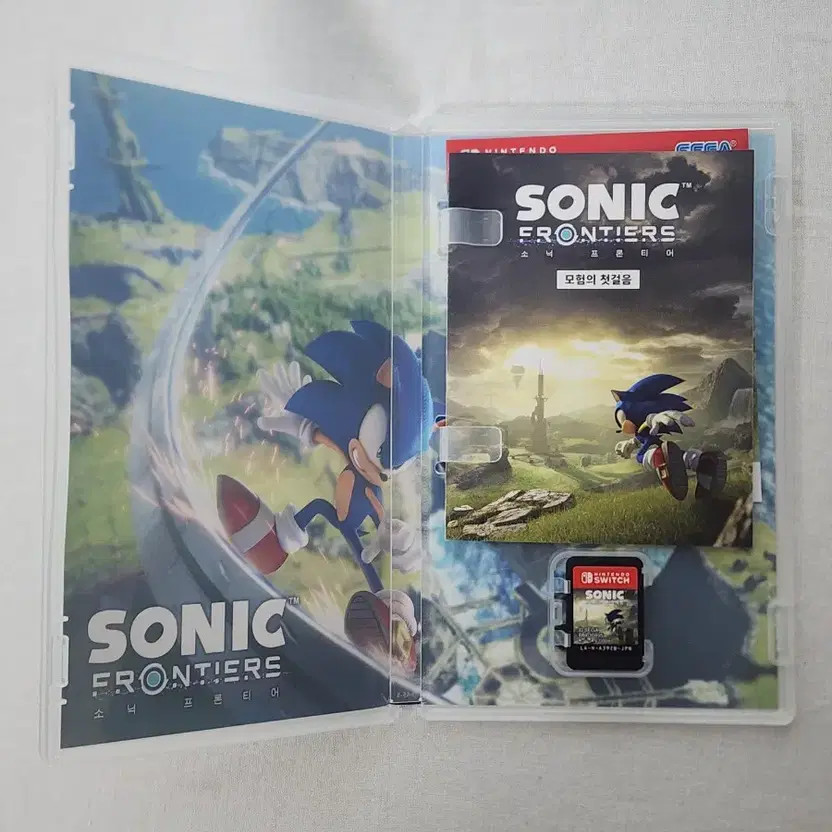 Nintendo Sonic Frontier Unused Special Code Official