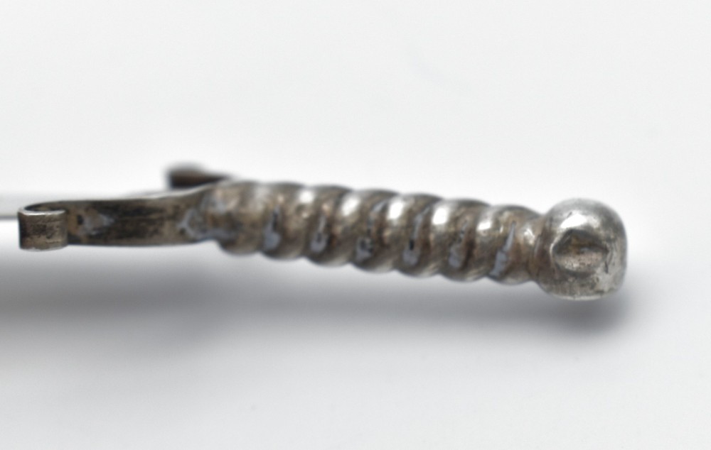 Antique Solid Silver Sword Form Bookmark George V 1912 Novelty