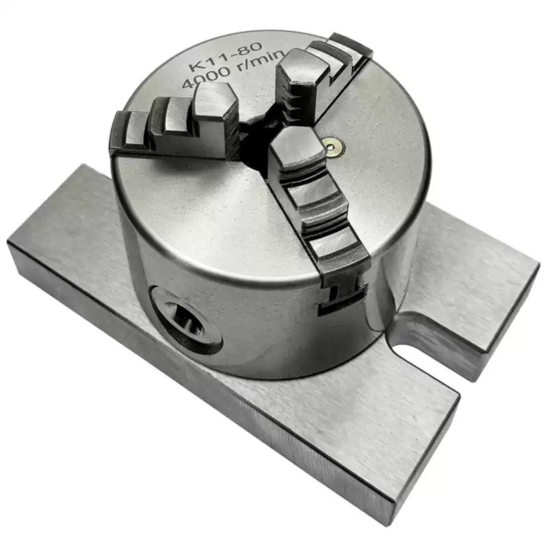 Precision Milling Rotary Table Horizontal Vertical Type Three-Jaw Chucks