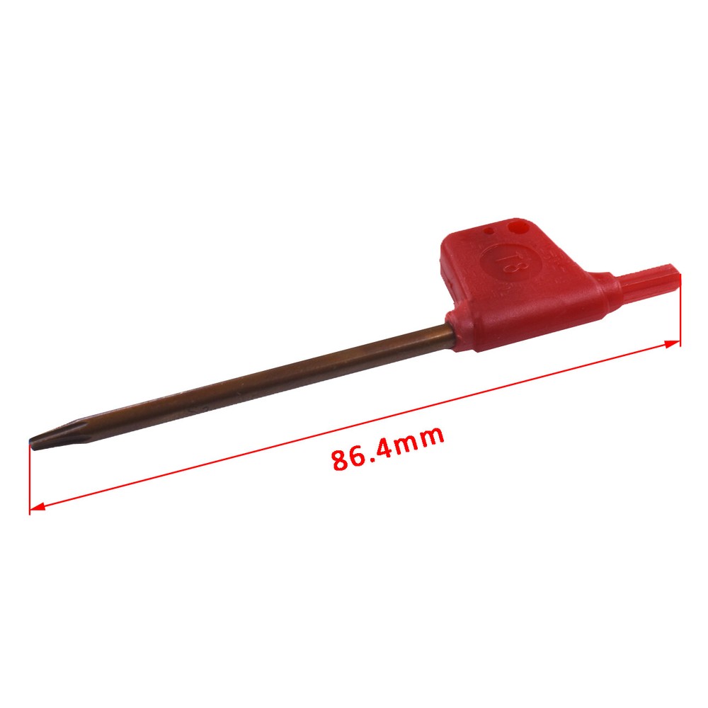 50pcs M2.5 x 6mm Insert Torx Screw for Carbide Inserts Lathe Tool & Screwdriver