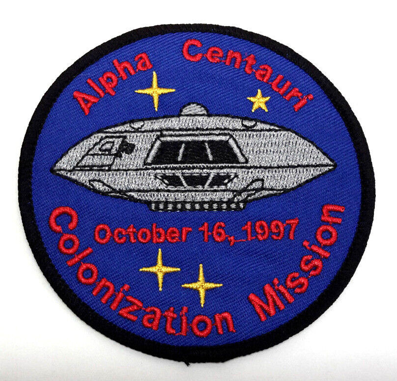 Lost in Space  Alpha Control Colonization Mission 3.5" Uniform Patch- USA Mailed