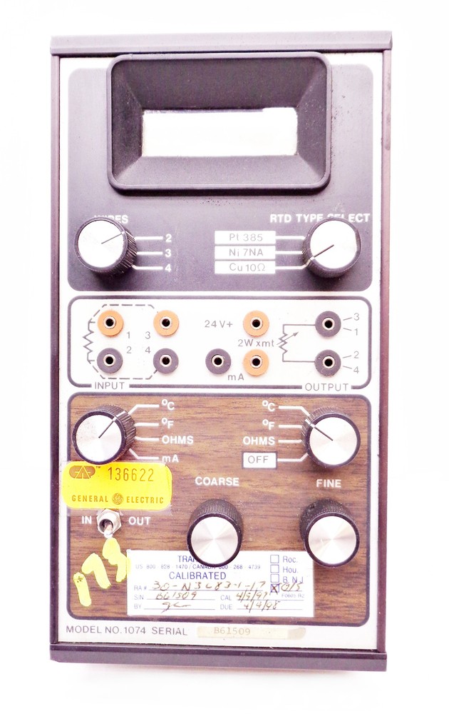 TRANSMATION 1074 SIGNAL LOOP CALIBRATOR W/ CASE