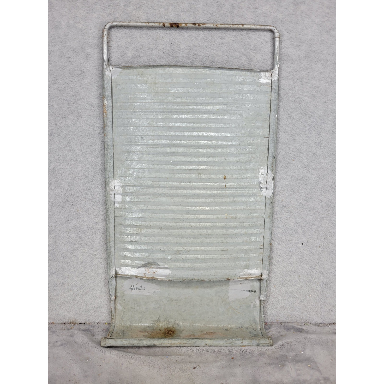 Vintage Metal Washboard Laundry Tool Rustic Farmhouse Decor