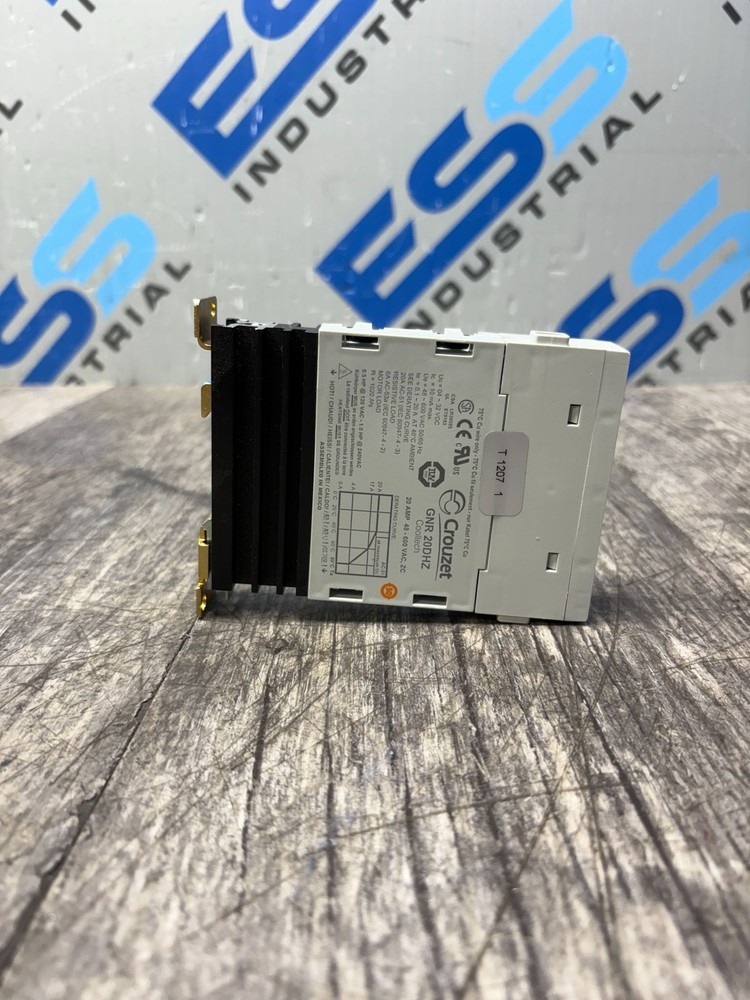 CROUZET GNR20DHZ SOLID STATE RELAY 20A 48-600VAC