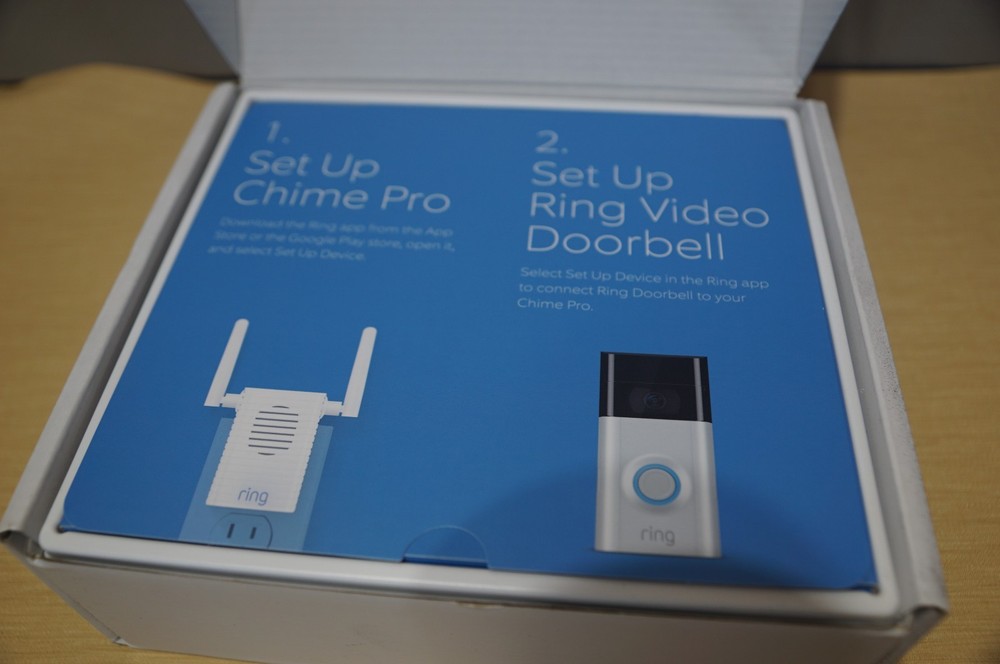 RING VIDEO DOORBELL 2 + CHIME PRO WIRELESS BUNDLE NEW