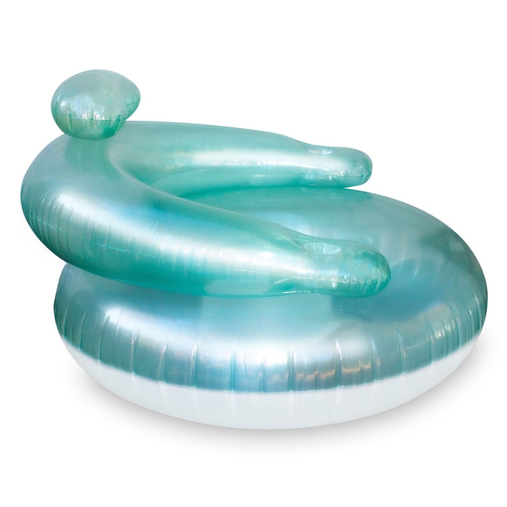 Inflatable Bubble Chair Pool Float - Teal (L90416T)