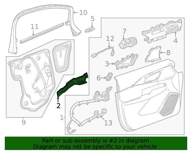 Genuine GM Bracket 85154610