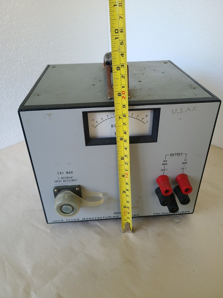 Fluke 80F (80E-5) 5KV MAX High Voltage Divider, AS IS UNTESTED