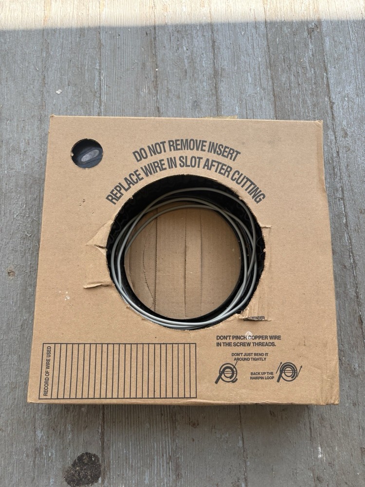 Lucent Technologies D Station Wire Gray 600 ft. (UL) Communications Cable New