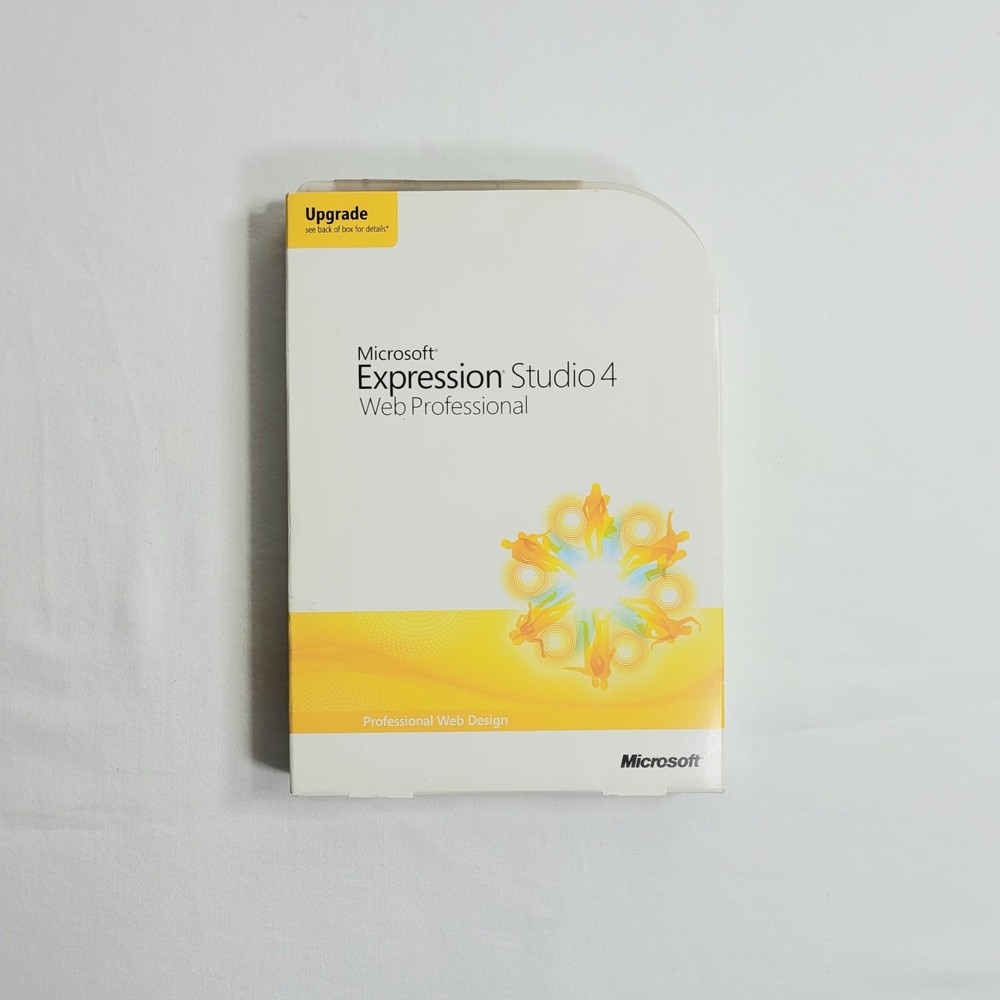 Microsoft Expression Studio 4 Web Professional Upgrade