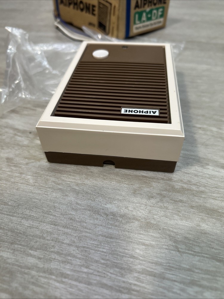 Aiphone LA-DF AUDIO INTERCOM SUBSTATION SYSTEM WEATHER RESISTANT WHITE BROWN
