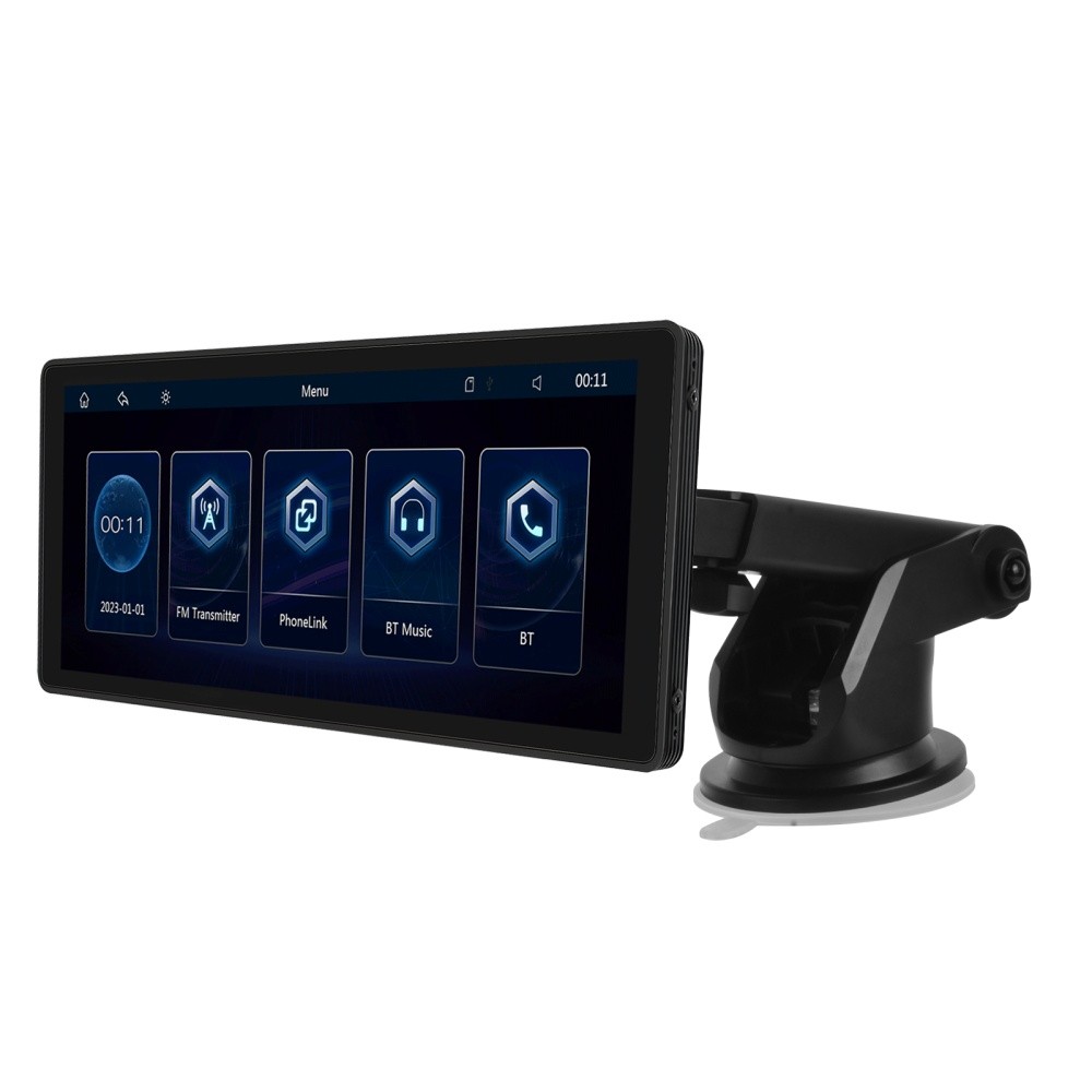 10.26" Touch Screen Wireless Apple Carplay Portable Car Stereo Android Auto Cam