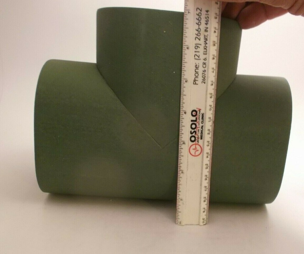 K-FLEX 2-5/8" x 1-3/64" Elastomeric Tee Pipe Fitting Insulation - 3/4" Thickness