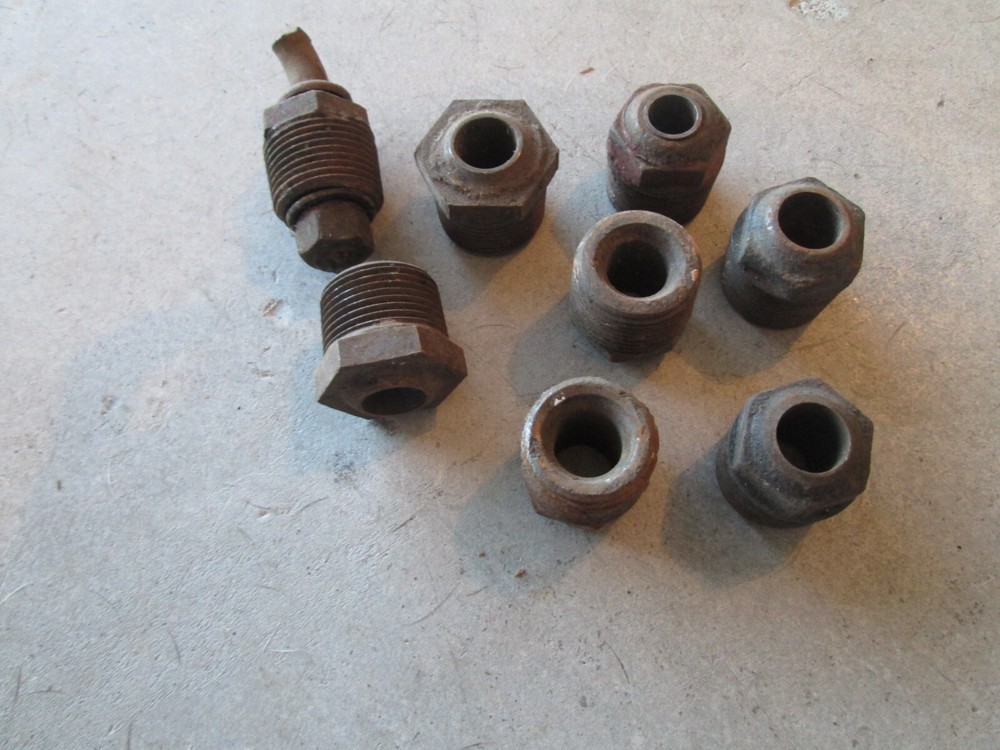 6ft 8ft Aermotor Windmill Pump Rod Threaded Cap, one or more